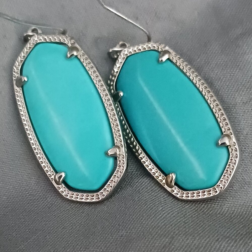 Kendra Scott Ella Earrings in Aqua